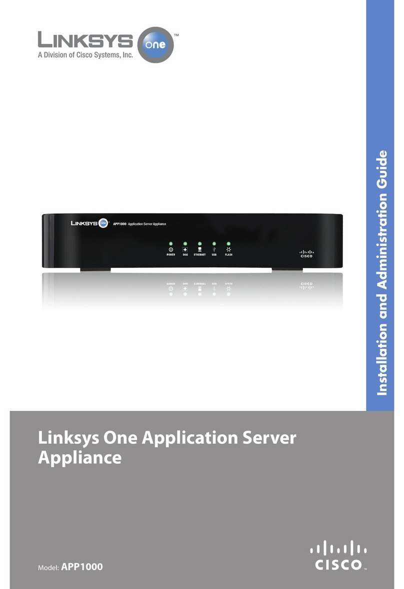 Cisco APP1000 - One Application Server Appliance Instruction Manual