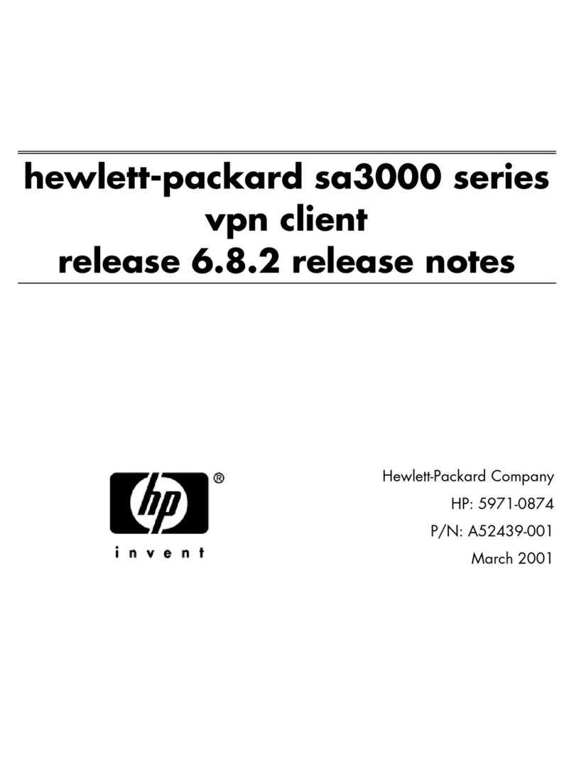 HP Sa3110 - VPN Server Appliance How to use