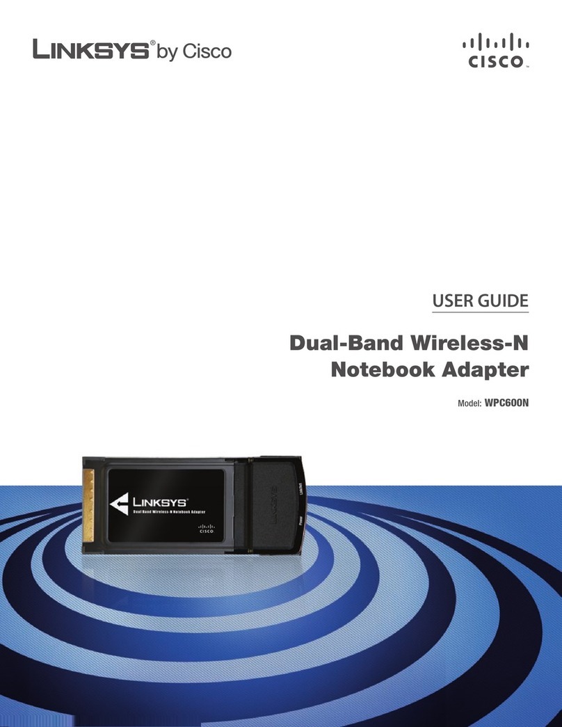 Linksys WPC600N - Ultra RangePlus Wireless-N PC Card user guide
