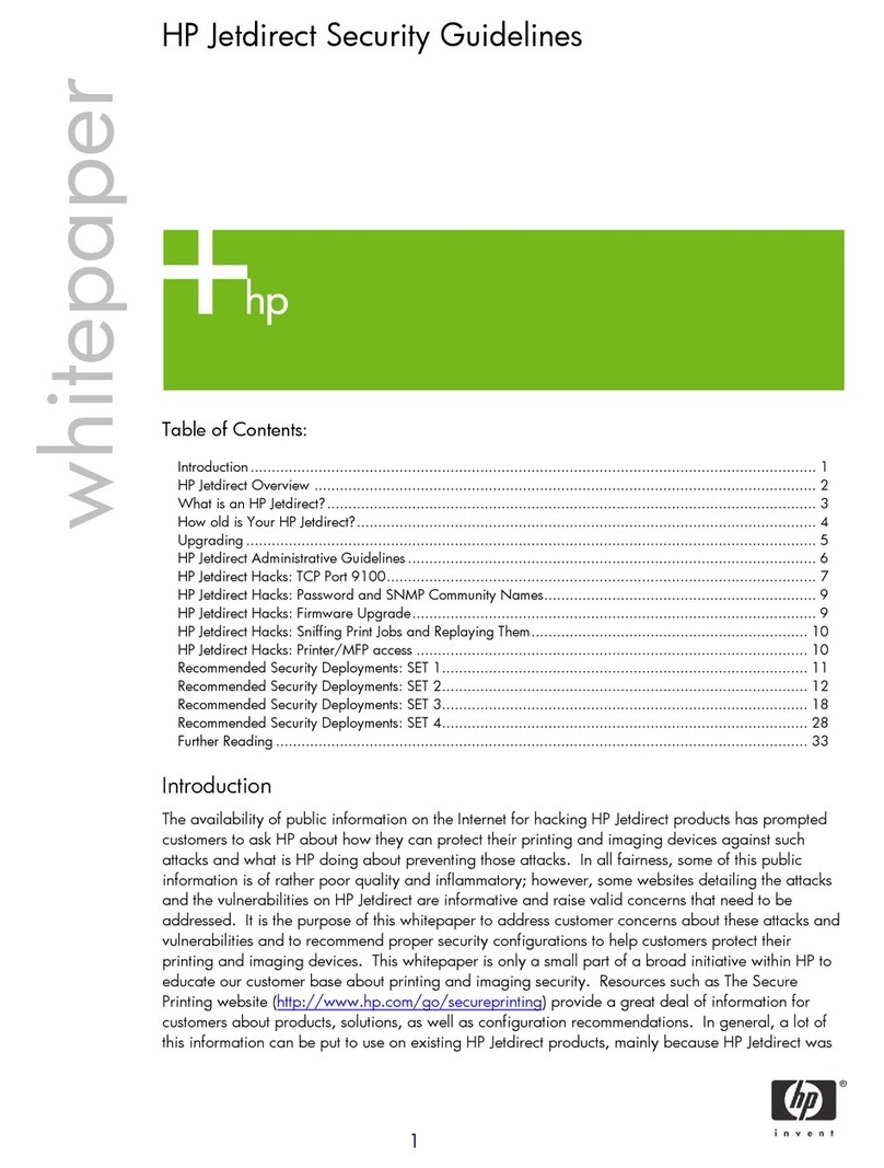 HP J3111A - JetDirect 600N Network Card Instruction Manual