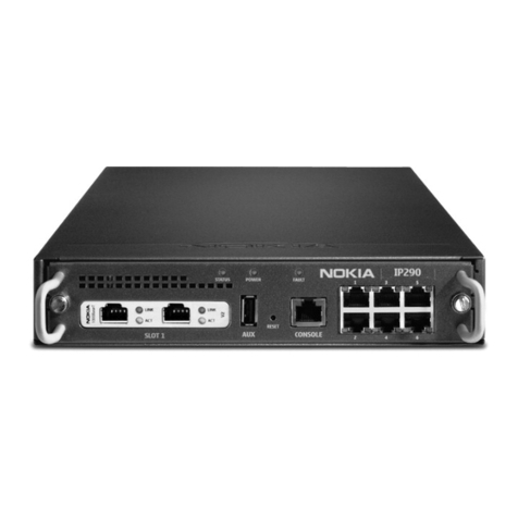 Nokia IP290 - Security Appliance installation guide