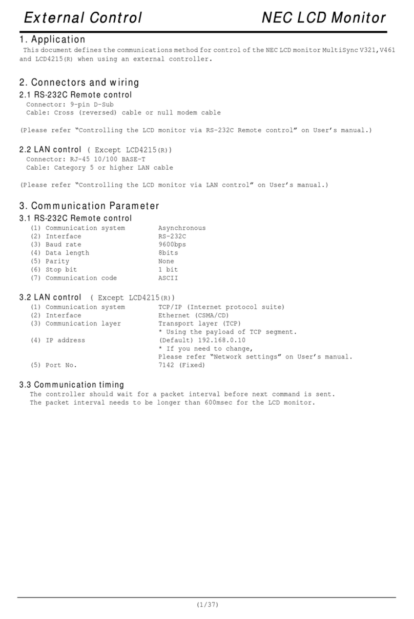 NEC V321-2 Use and care manual