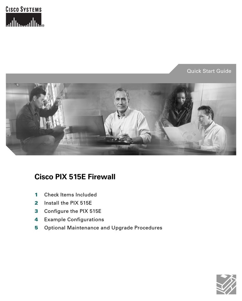 Cisco PIX-515E quick start guide Cisco PIX-515E quick start guide