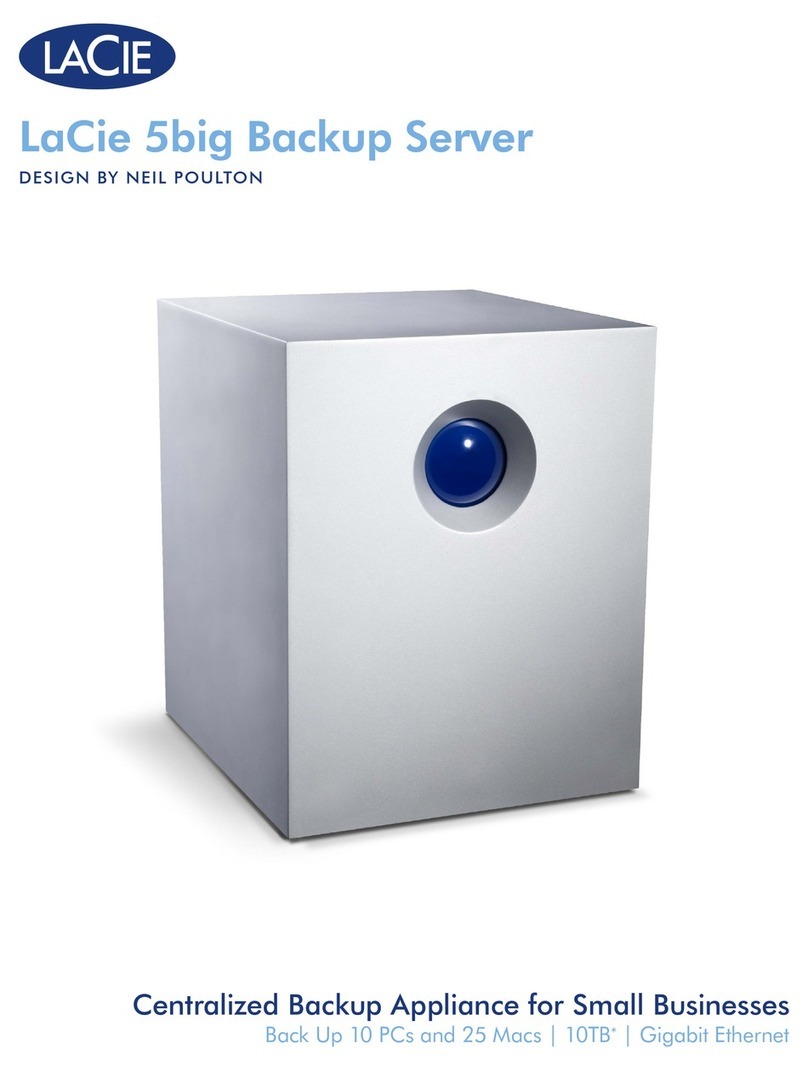 LaCie 5big - Network NAS Server datasheet