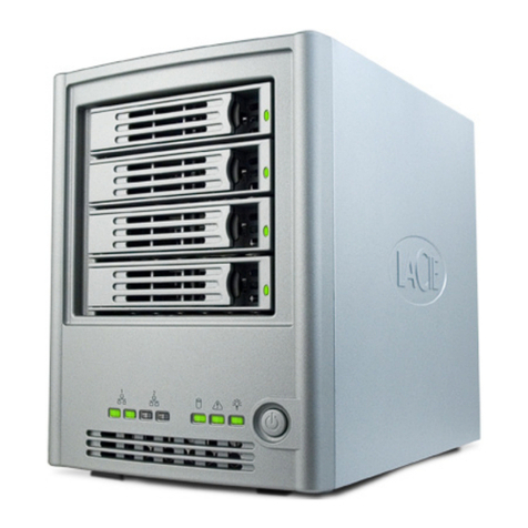 LaCie 301161U - Ethernet Disk RAID NAS Server user manual