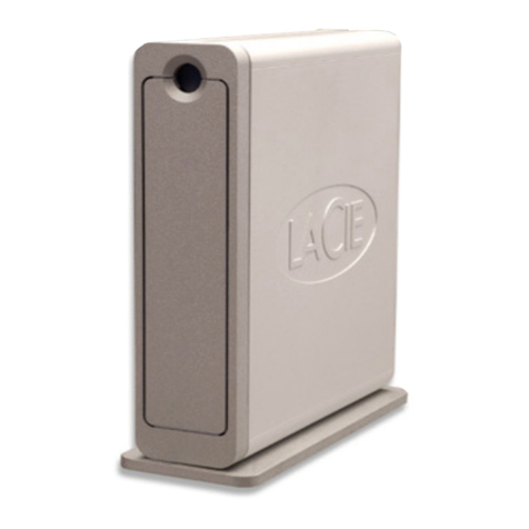 LaCie 301138U - Ethernet Disk Mini NAS Server User manual