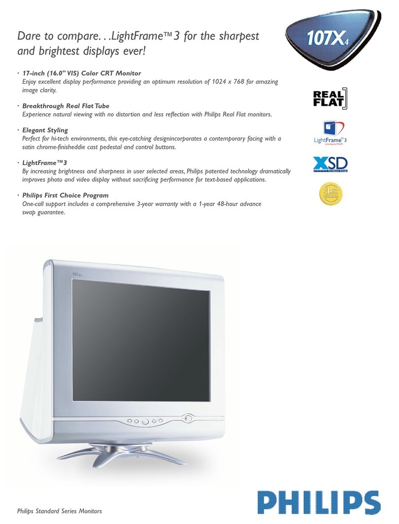 Philips 107X43 User manual