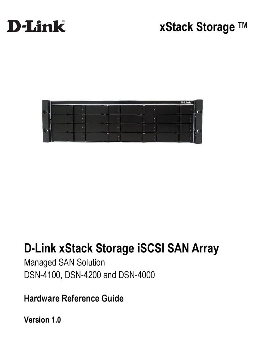 D-Link xStack Storage DSN-4000 Series Operating and maintenance manual D-Link xStack Storage DSN-4000 Series Operating and maintenance manual