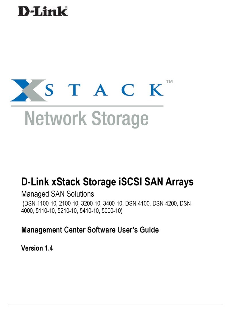 D-Link xStack Storage DSN-4000 Series Safety guide