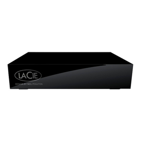 LaCie Internet Space 2 Quick install guide