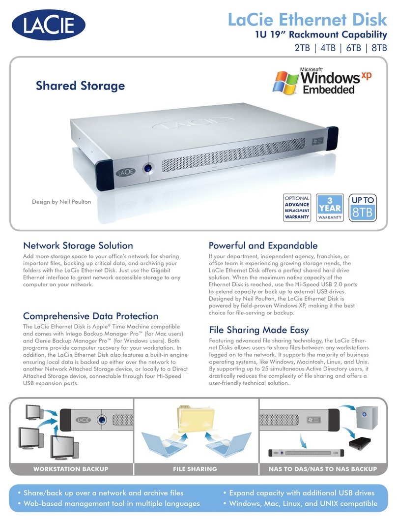 LaCie LaCie Ethernet Disk datasheet
