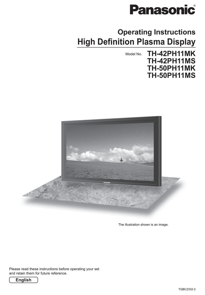 Panasonic TH-42PH11MK User manual