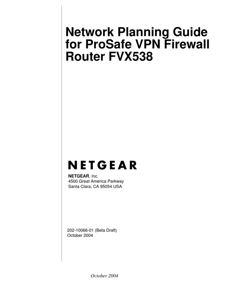 NETGEAR FVX538v1 - ProSafe VPN Firewall Dual WAN Technical manual