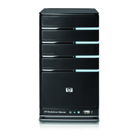 HP EX495 - 1.5TB Mediasmart Home Server user guide HP EX495 - 1.5TB Mediasmart Home Server user guide
