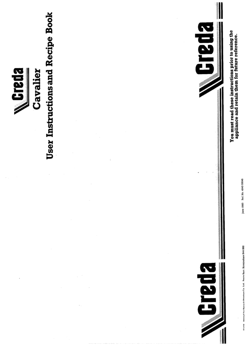 Creda HB49425 Quick guide