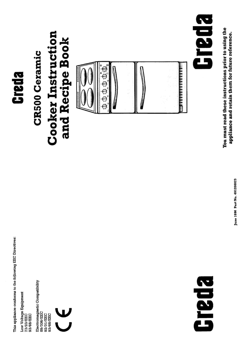 Creda HB49127 Instruction and recipe book