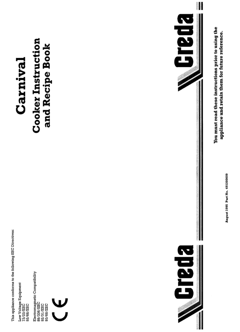 Creda HB49126 Quick guide Creda HB49126 Quick guide