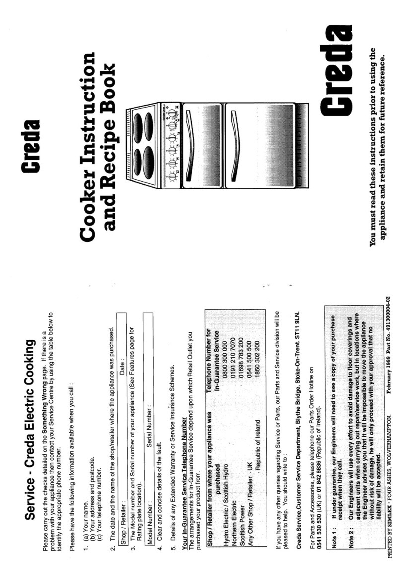 Creda HB49130 Quick guide