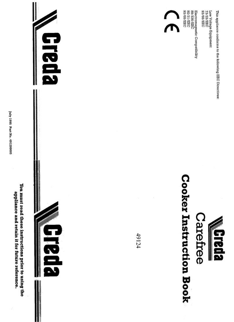 Creda HB49124 User manual