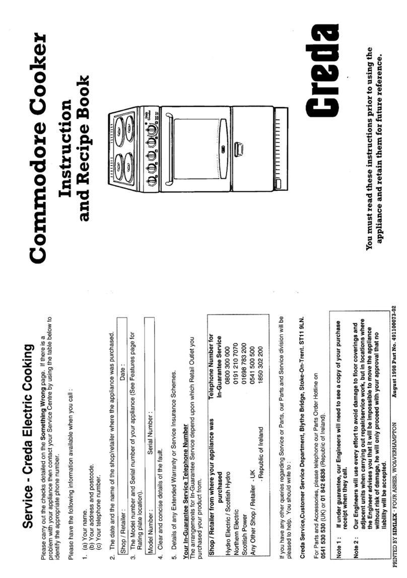 Creda HB49119 Quick guide