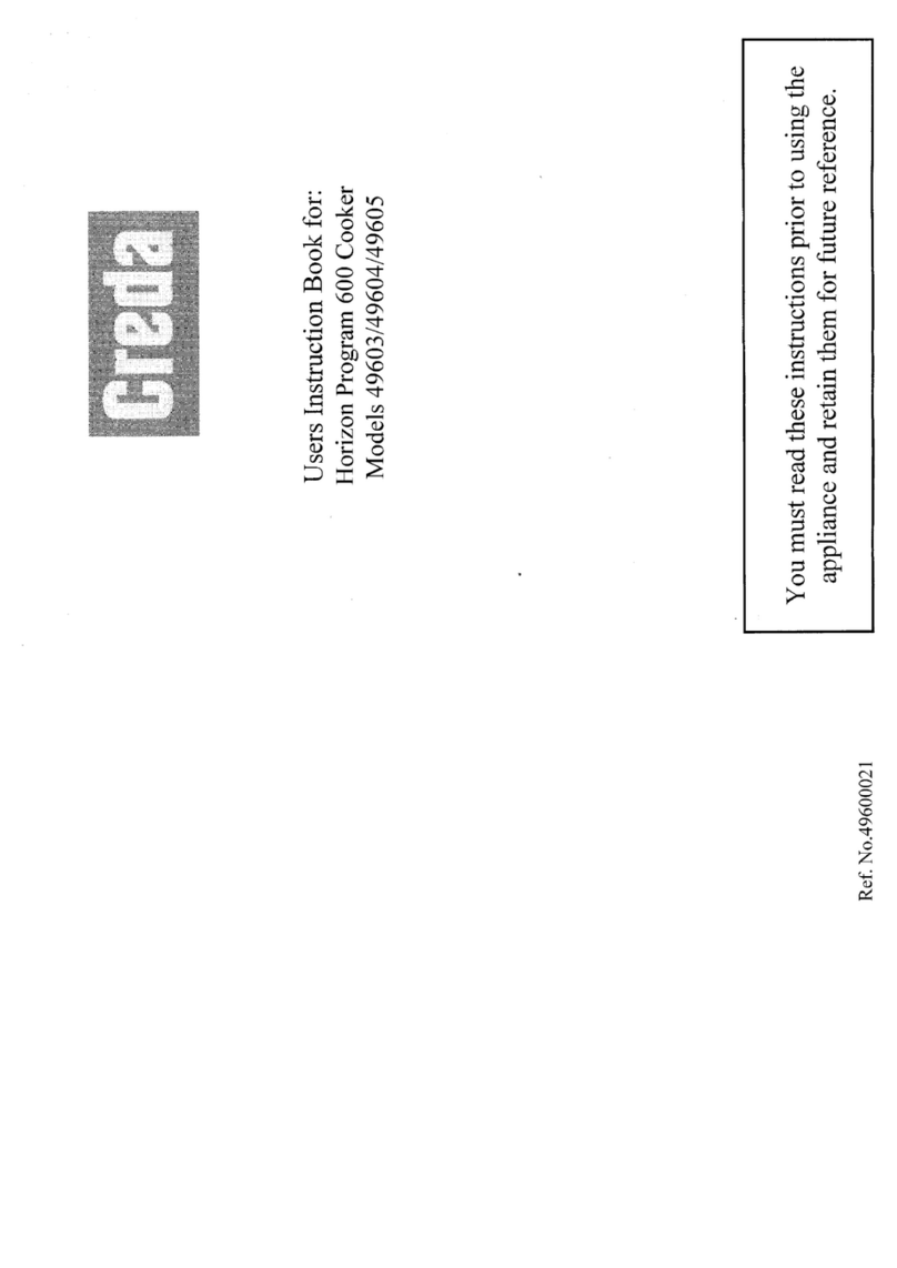 Creda HB49605 User manual
