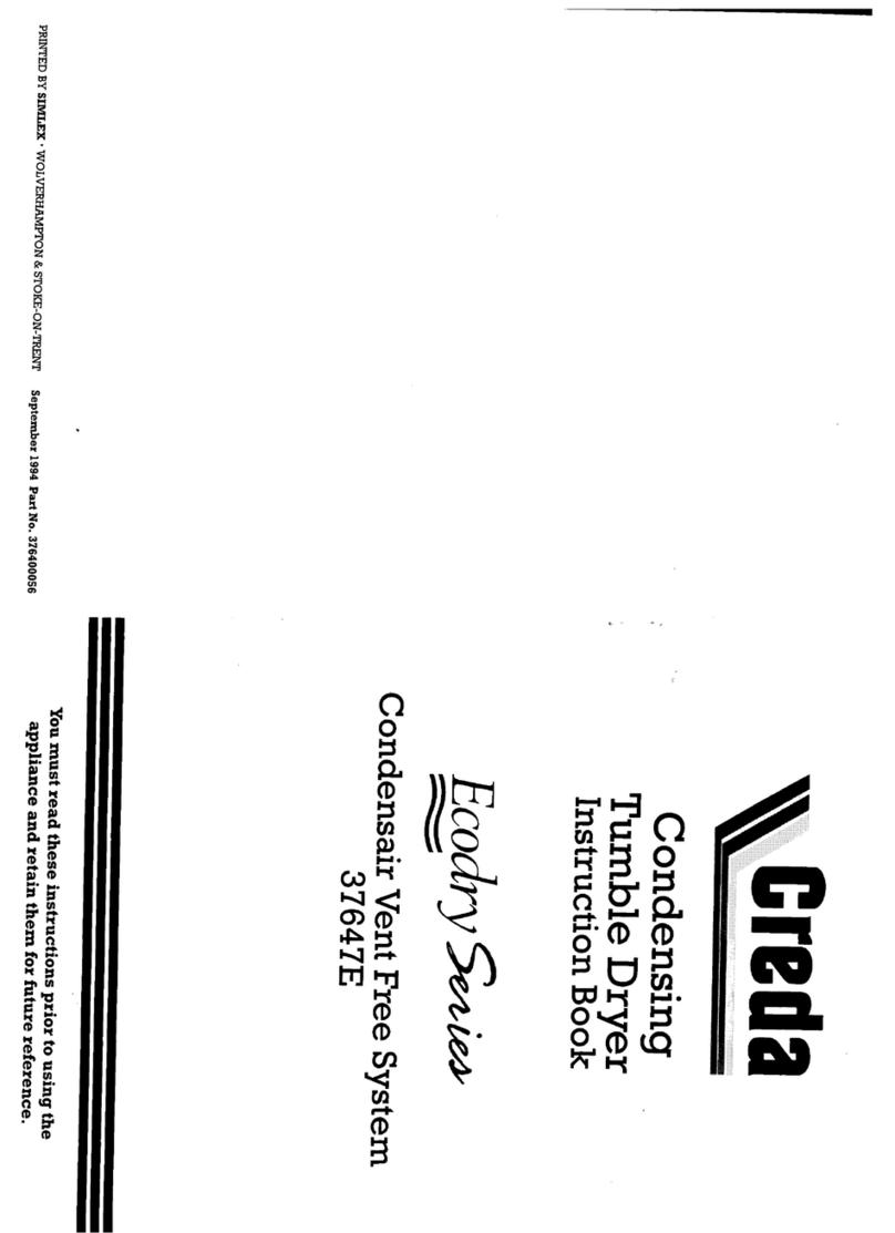 Creda HB37647 User manual Creda HB37647 User manual