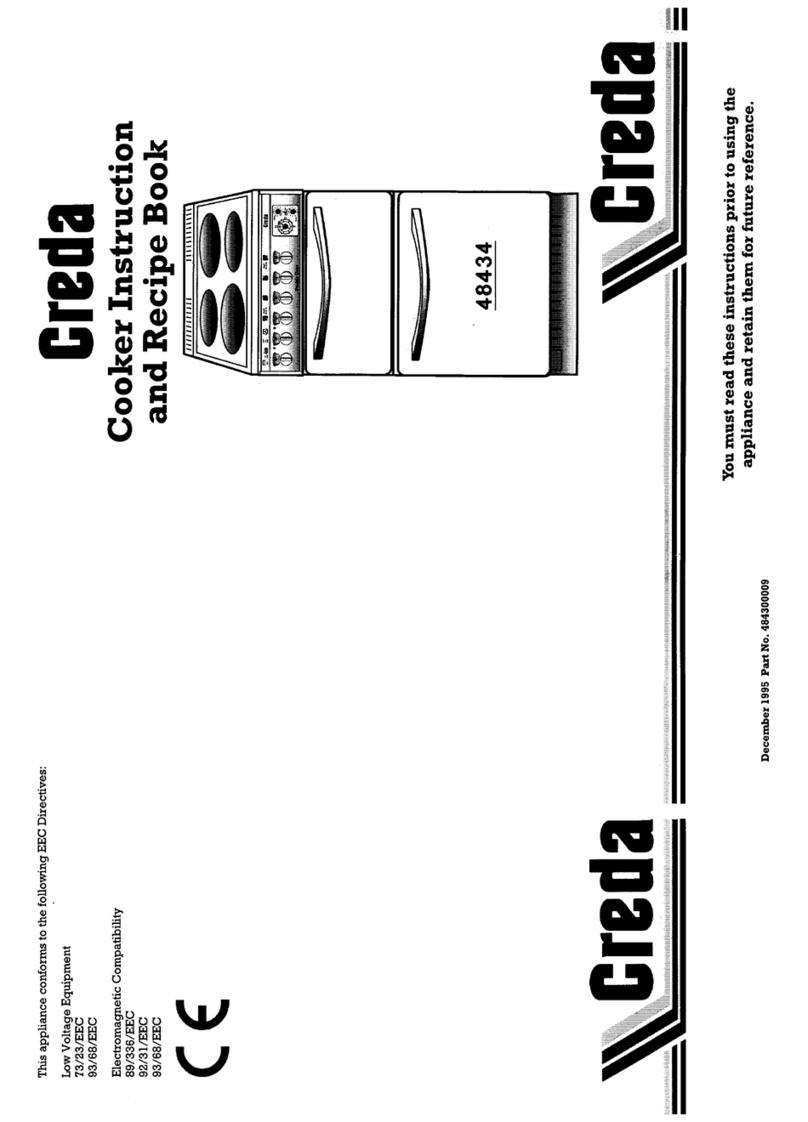 Creda HB48434 Quick guide