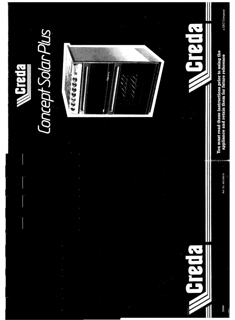 Creda HB48309 User manual Creda HB48309 User manual