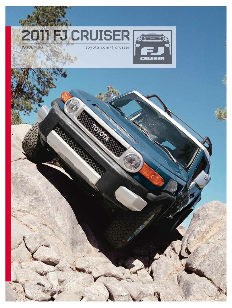Toyota FJ CRUISER BROCHURE 2011 brochure
