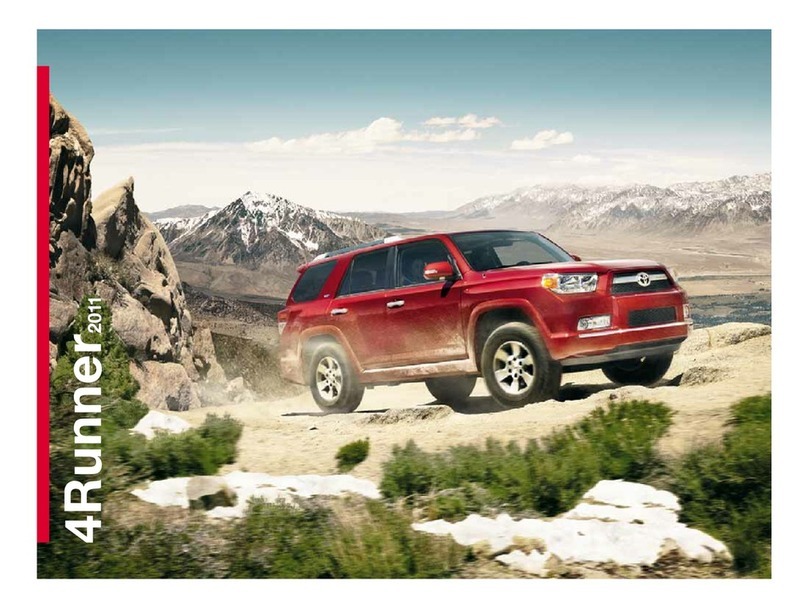 Toyota 4RUNNER BROCHURE 2011 brochure