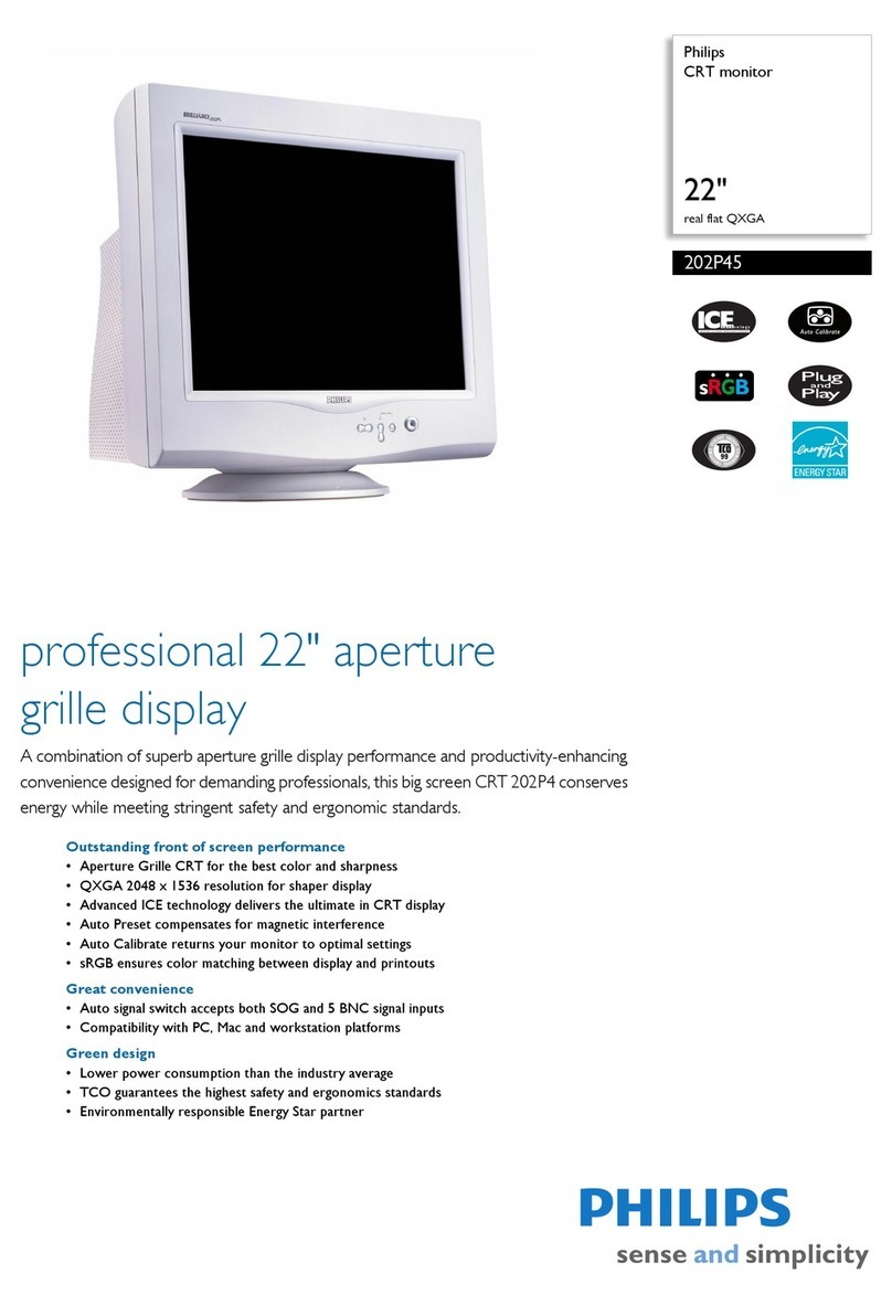 Philips 202P45 User manual