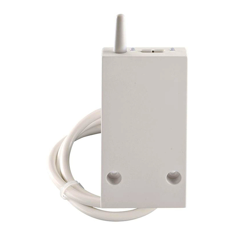 DELTA DORE RF 660 WIRELESS RECEIVER - GUIDE D Installation and user guide