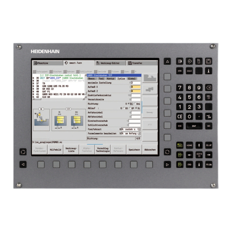 HEIDENHAIN MANUALPLUS 620 User manual HEIDENHAIN MANUALPLUS 620 User manual