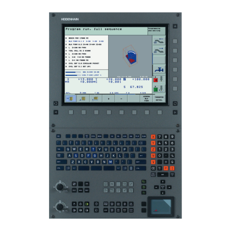 HEIDENHAIN ITNC 530 - CONVERSATIONAL PROGRAMMING User manual HEIDENHAIN ITNC 530 - CONVERSATIONAL PROGRAMMING User manual