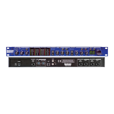 Lexicon MX200 Installation instructions