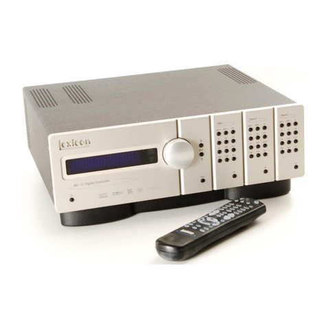 Lexicon MC-12 - REV 4 user guide