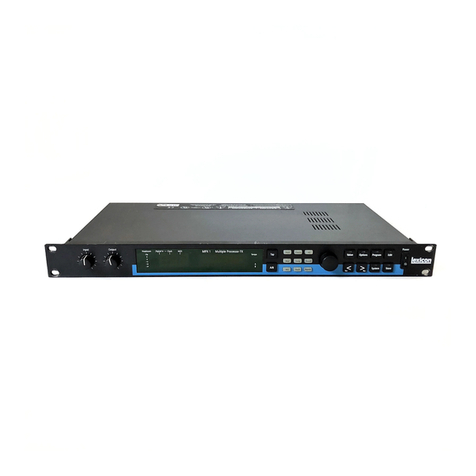 Lexicon MPX 1 V1.10 - UPGRADE User manual