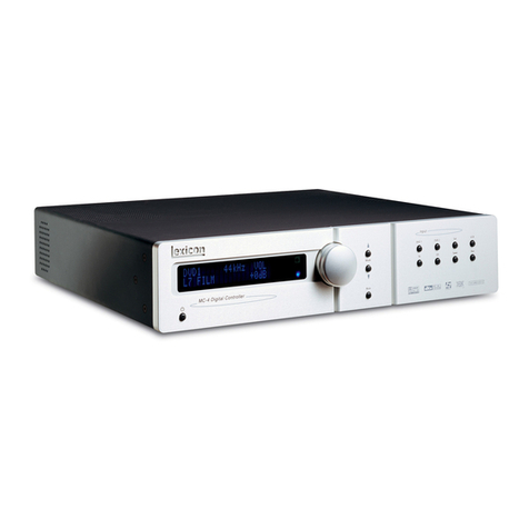 Lexicon MC-4 V1.00 - SERIAL PROTOCOL DEFINITIONS REV... User manual