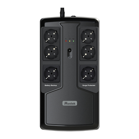 Mustek POWERMUST 800 USB User manual