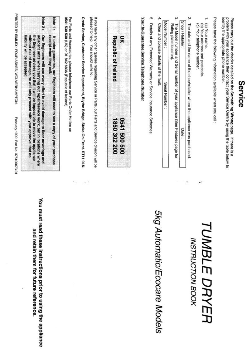 Creda HB37519 User manual