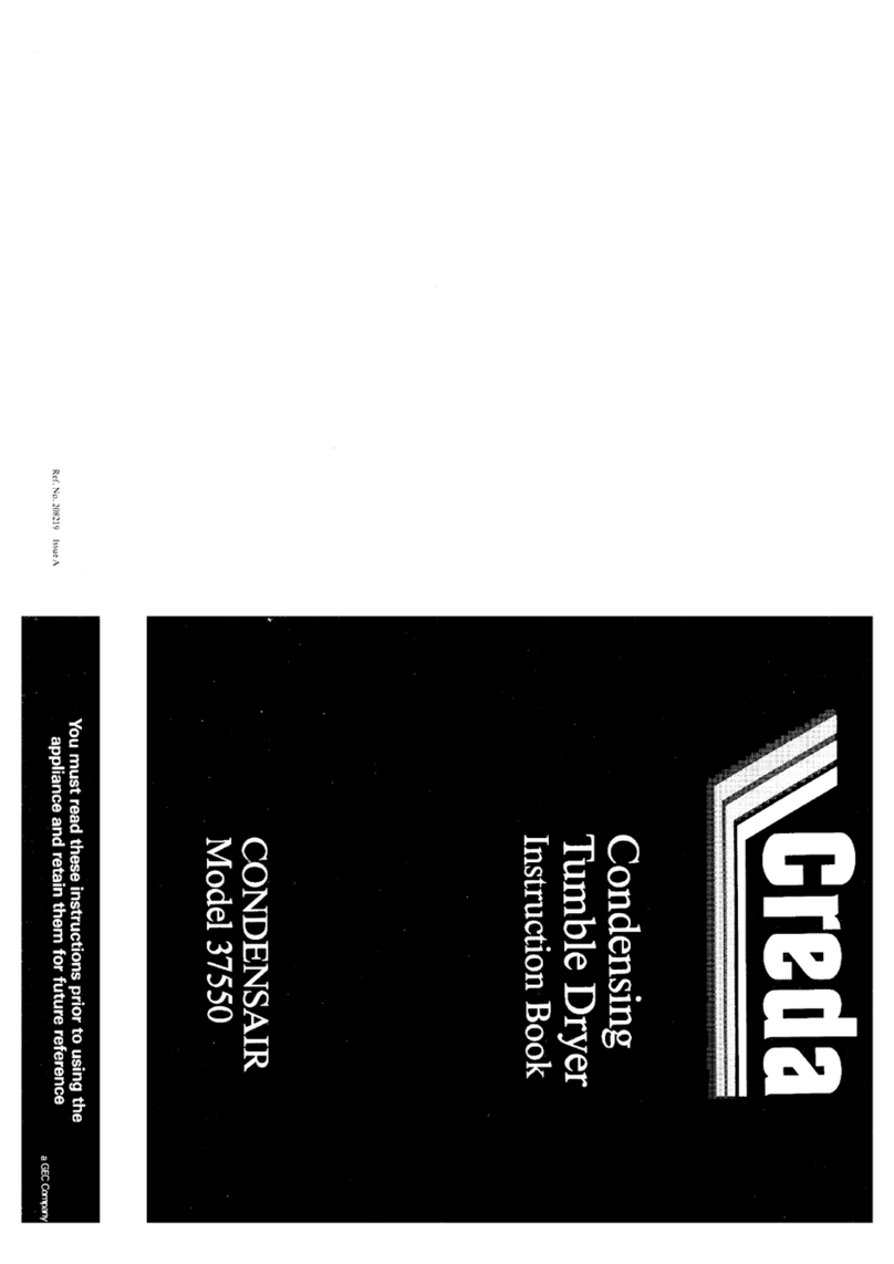 Creda HB37550 User manual Creda HB37550 User manual