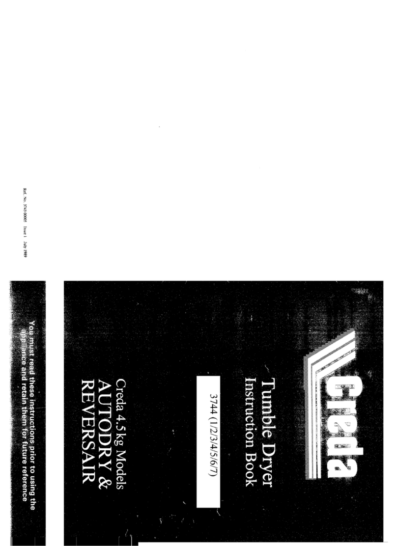 Creda HB37447 User manual Creda HB37447 User manual