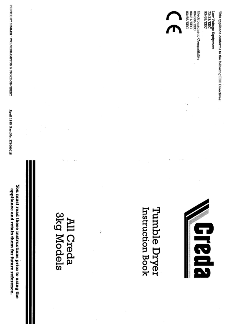 Creda HB373 User manual Creda HB373 User manual