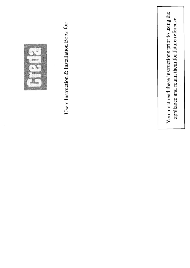 Creda HB17908E Instruction and installation book