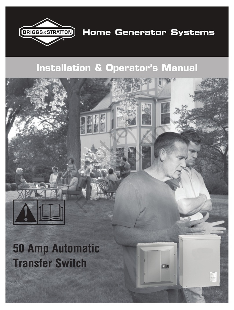 GE 50 AMP AUTOMATIC TRANSFER SWITCH Setup guide