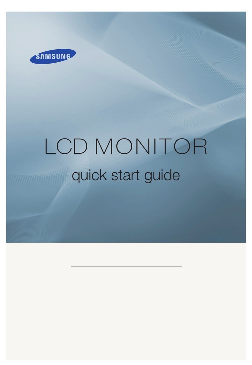 Samsung SyncMaster 2043BW User manual Samsung SyncMaster 2043BW User manual