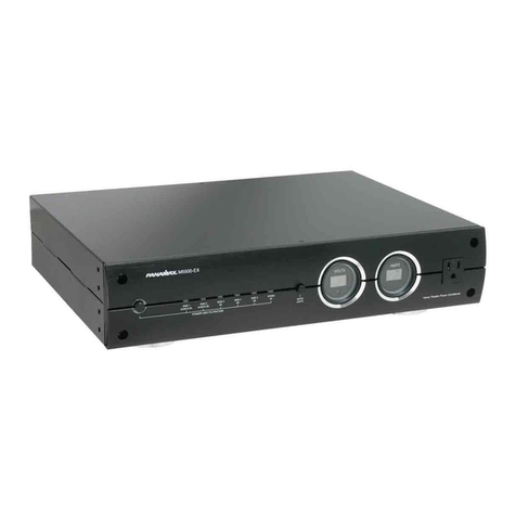 Panamax M5500-EX User manual