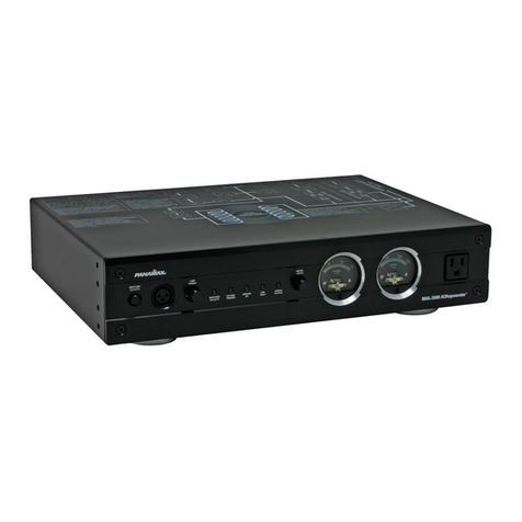 Panamax M5500 User manual
