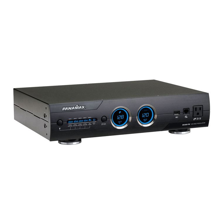 Panamax M5400-PM User manual