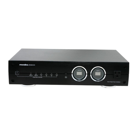 Panamax M5400-EX User manual